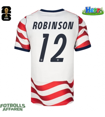 Förenta stater Miles Robinson #12 Hemmatröja VM 2026 Kortärmad